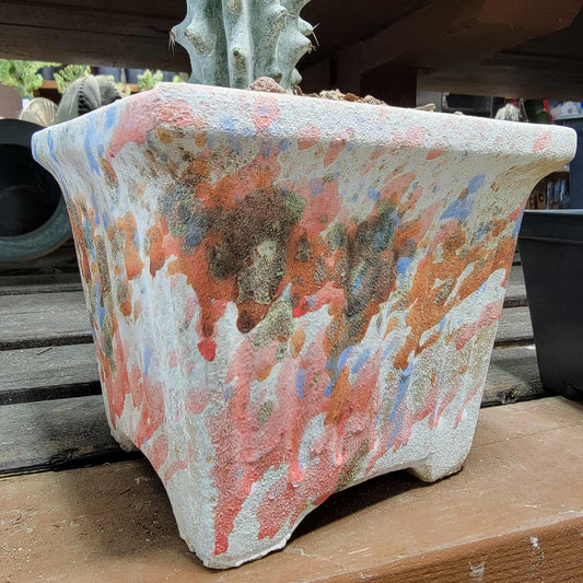 Terra Cotta Planter - Watercolor Series - Rose