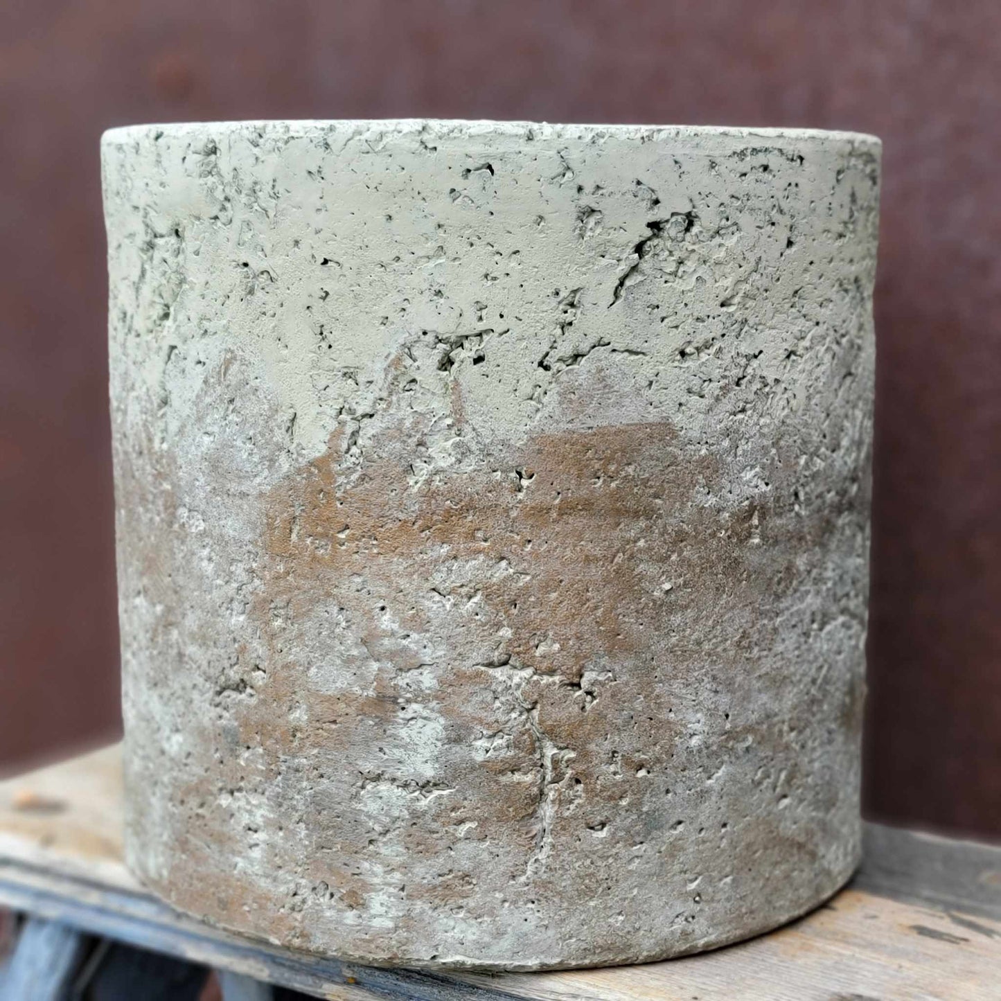Aged Cement Planter