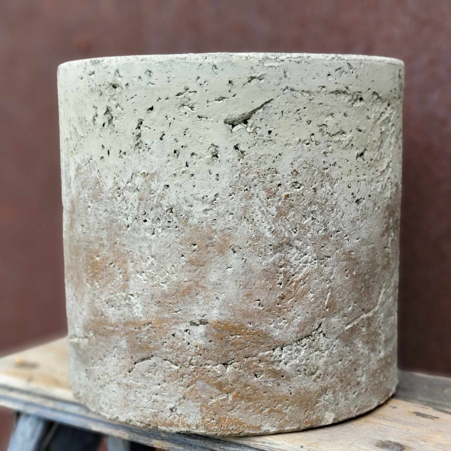 Aged Cement Planter