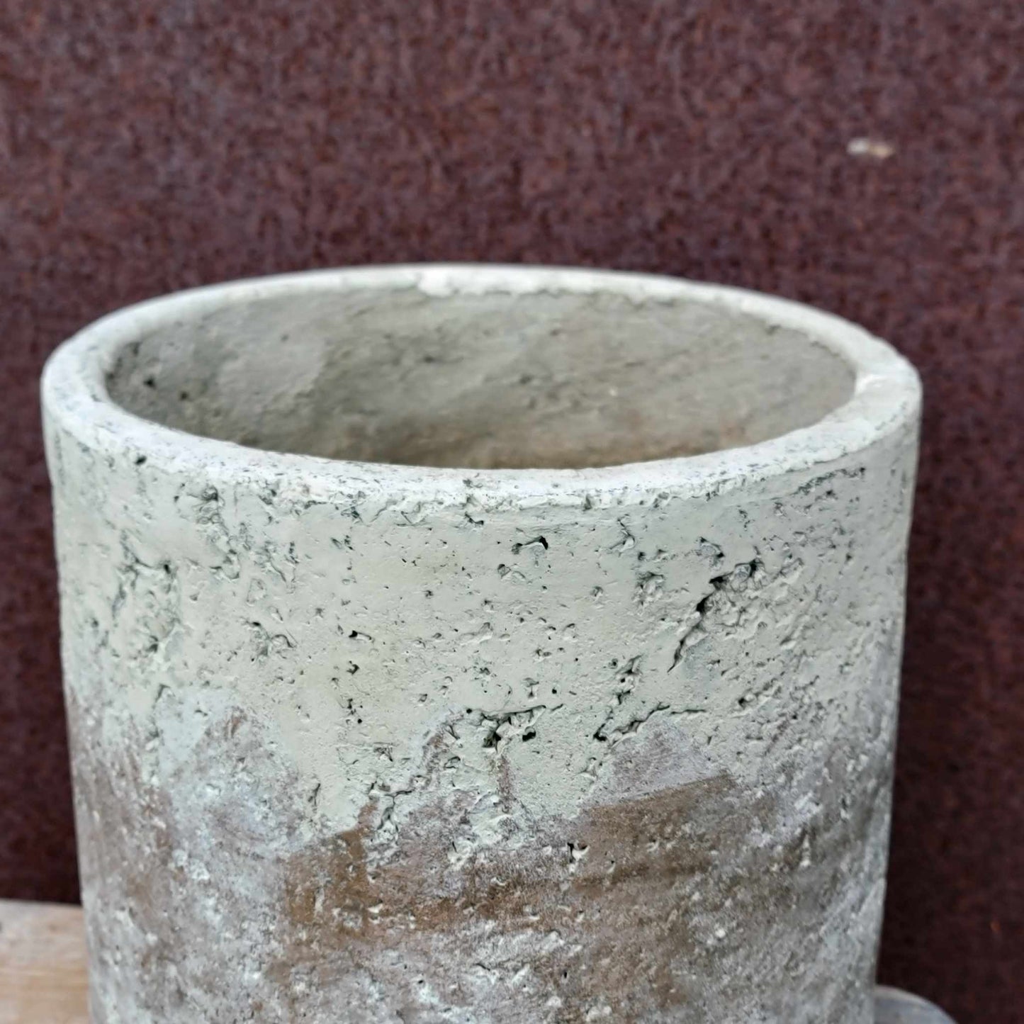 Aged Cement Planter