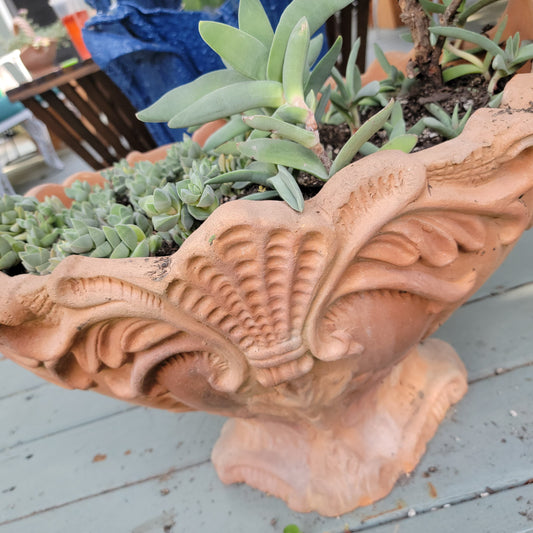 Tuscan Terra Cotta Planter Handmade in Italy - XL