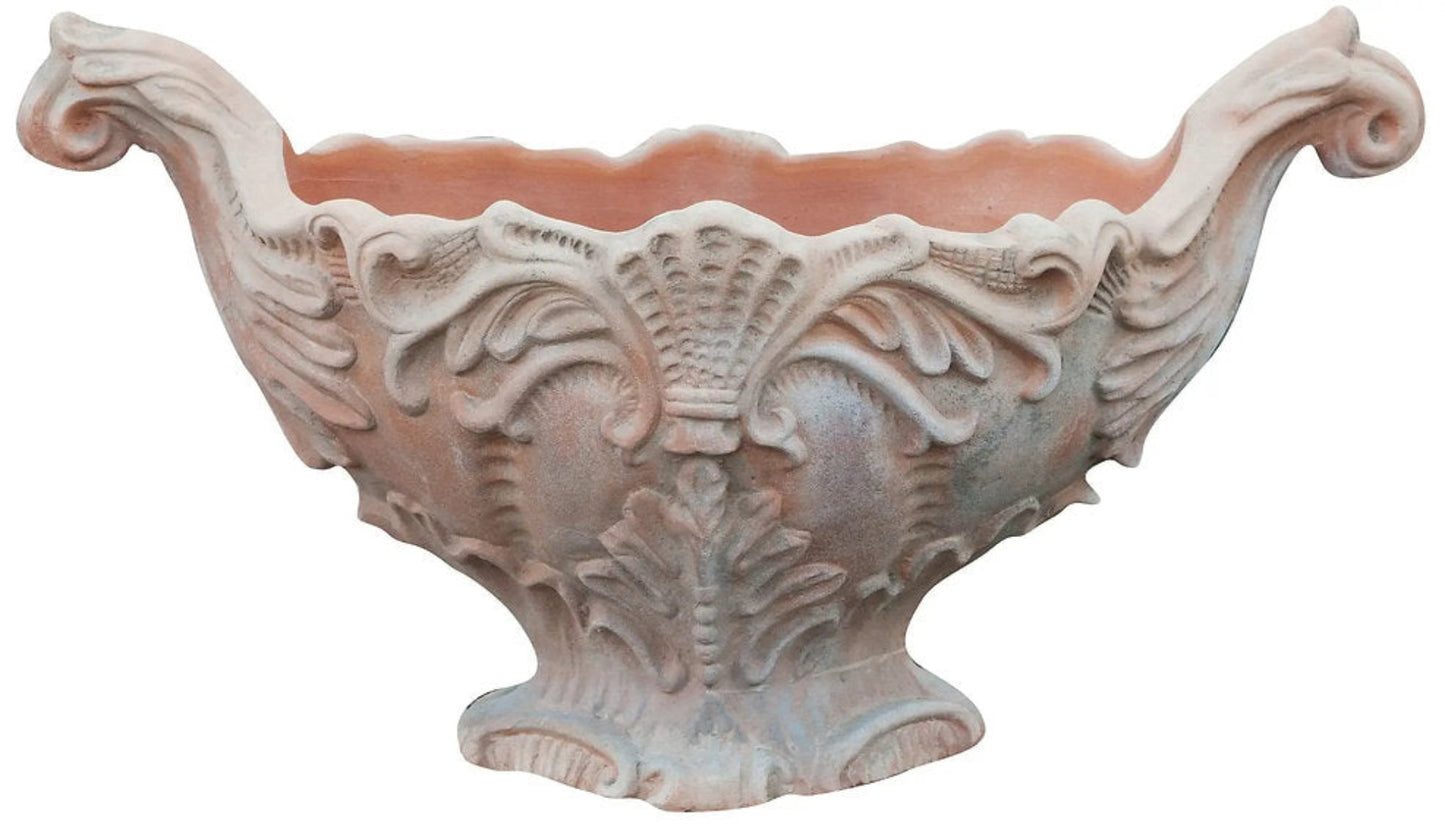 Tuscan Terra Cotta Planter Handmade in Italy - XL