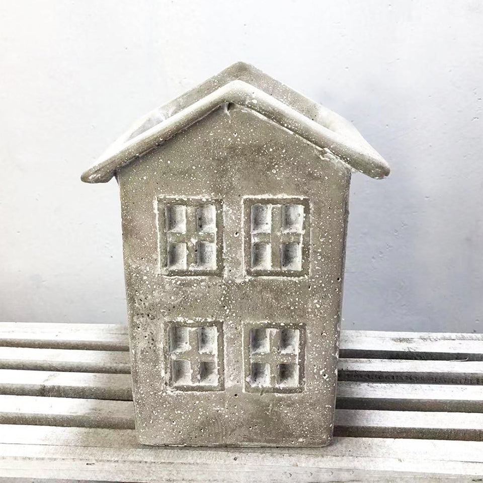 Concrete Cottage Planter