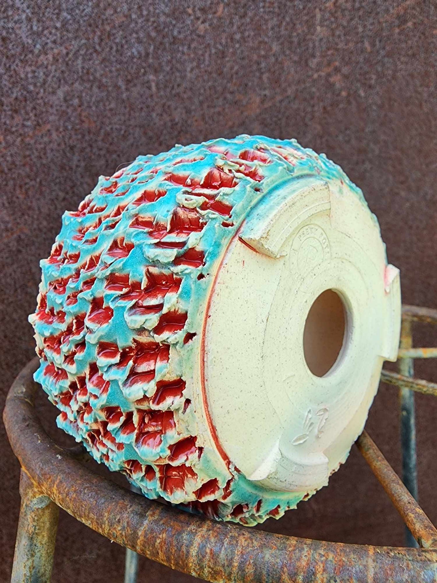 Handmade Pottery - Copper Oasis No. 210
