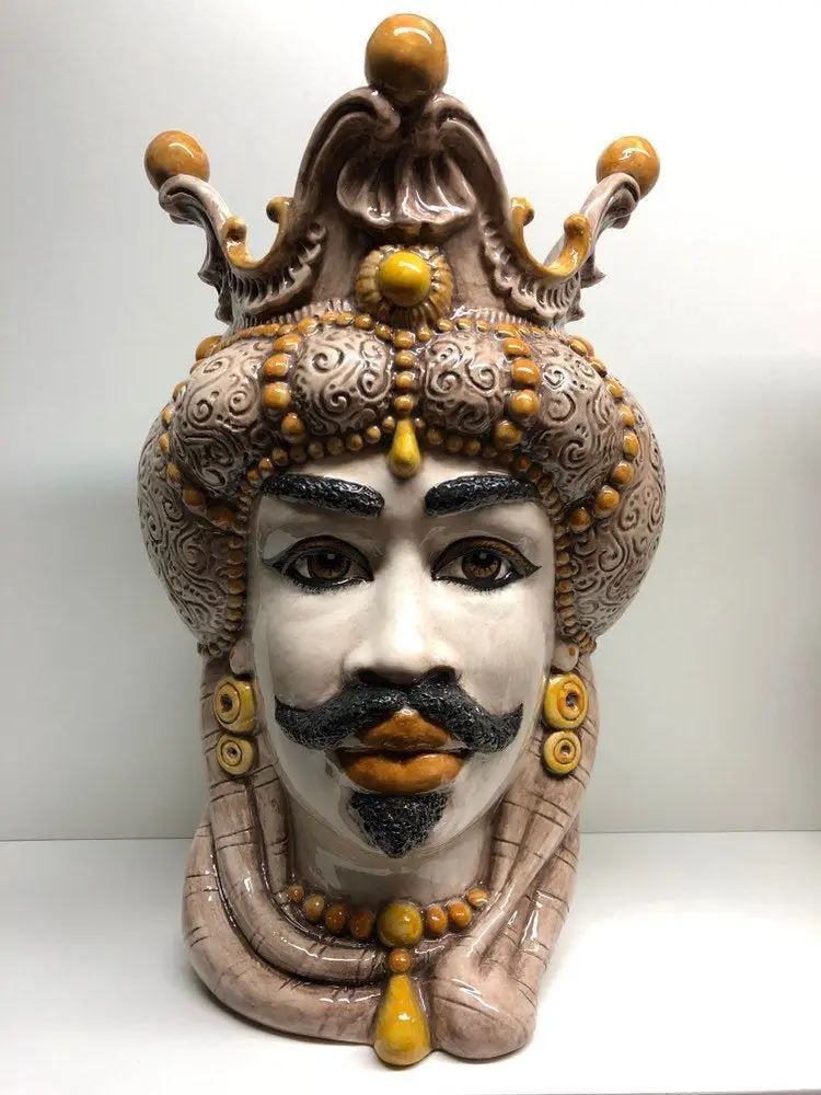 Moor's Head - Emir - Uomo - Ecru / Yellow Spheres