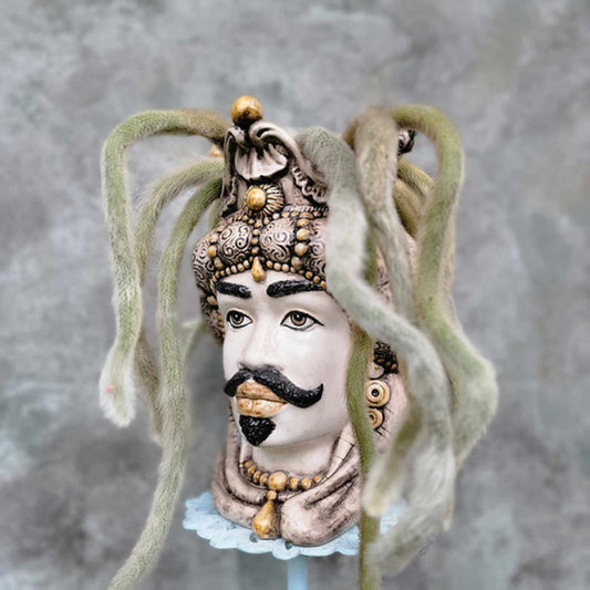 Moor's Head - Emir - Uomo - Ecru / Yellow Spheres