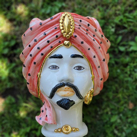 Moor's Head Atena - King - Gold Polka Dots