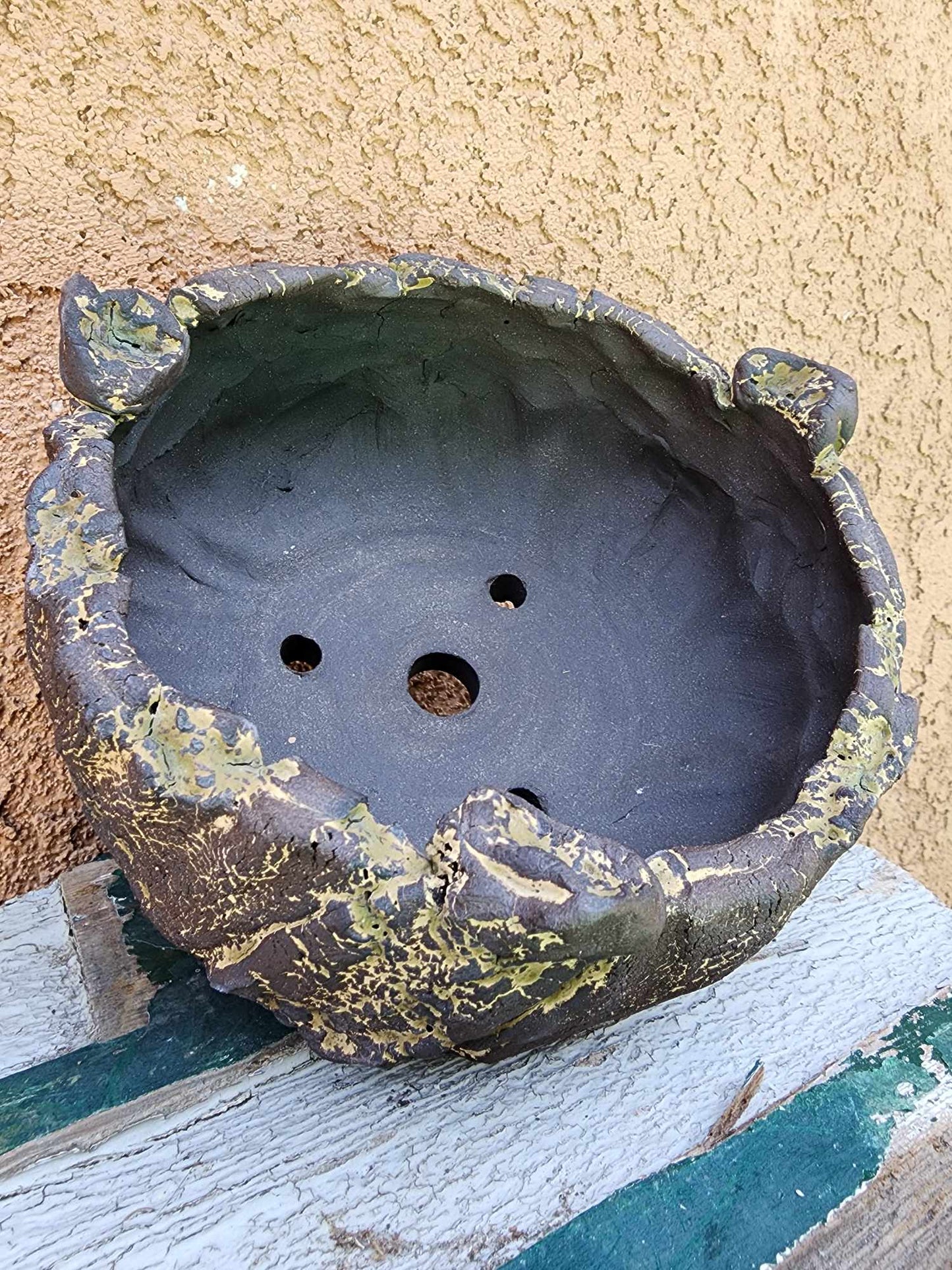 Handmade Pottery - Obsidian Basin No. 5