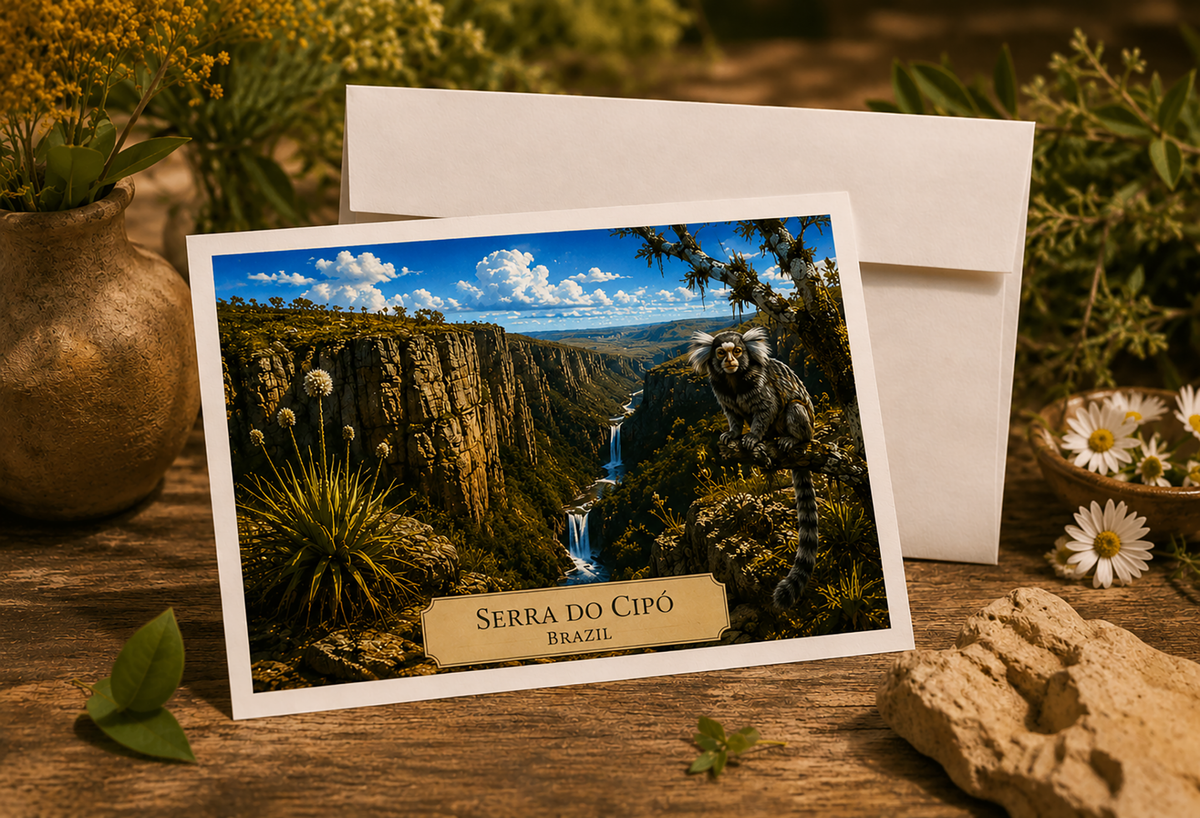 Serra do Cipó — Botanical Expedition Art Card