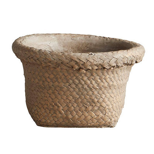 Cement Basket Planter