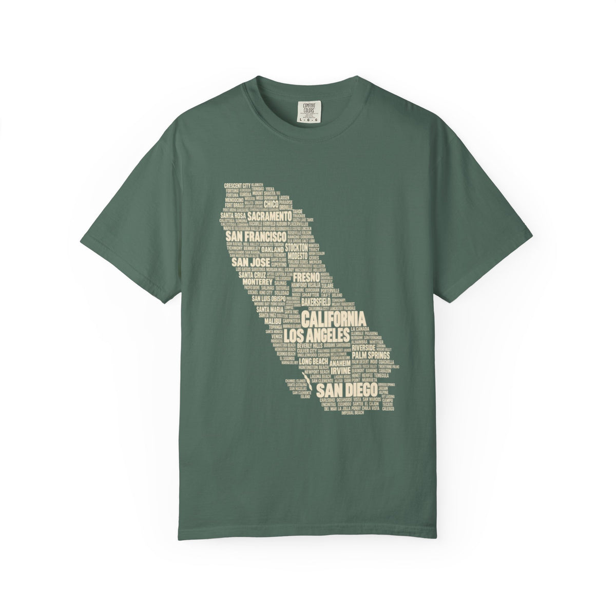 California T-Shirt - The Barrios