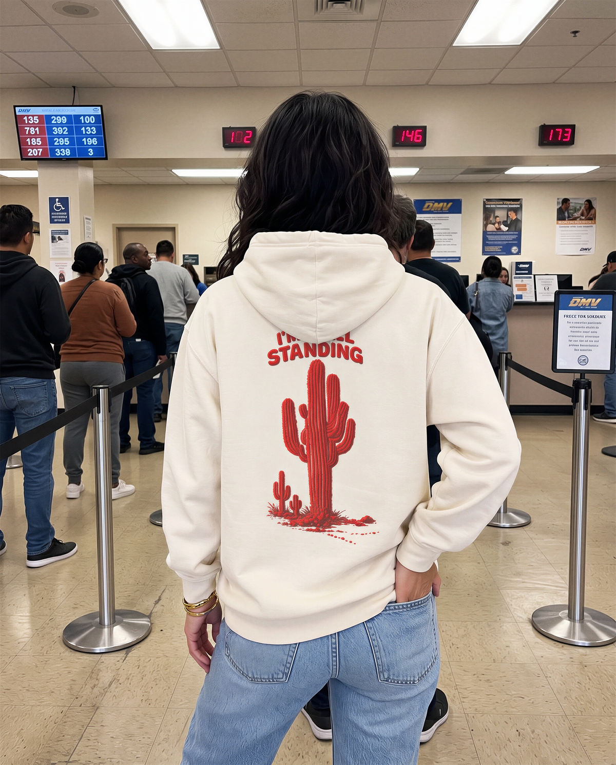 Cactus Hoodie – I’m Still Standing
