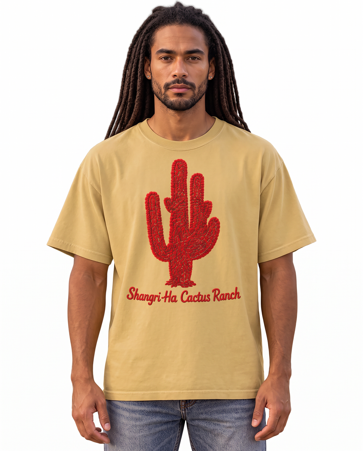 Shangri-Ha Cactus Ranch × BIENTEVEO Cactus T-Shirt