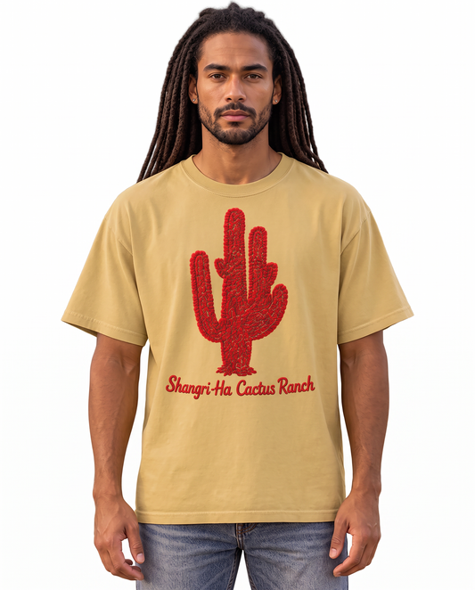 Shangri-Ha Cactus Ranch × BIENTEVEO Cactus T-Shirt