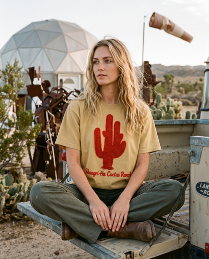Shangri-Ha Cactus Ranch × BIENTEVEO Cactus T-Shirt