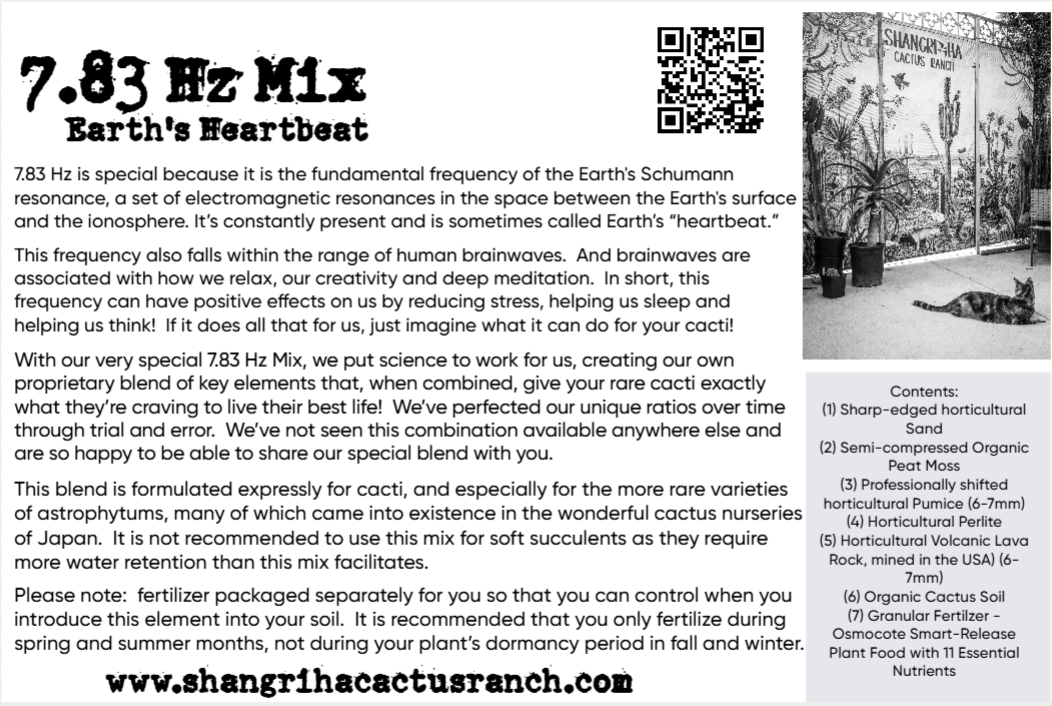 Complete Soil Kit - 7.83 Hz Mix + Gritty Mix + Fertilizer