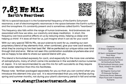 Complete Soil Kit - 7.83 Hz Mix + Gritty Mix + Fertilizer