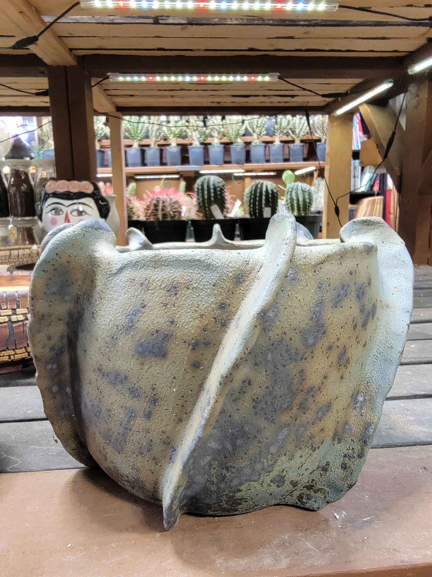 Handmade Pottery - Dune Fold Vessel No. 194