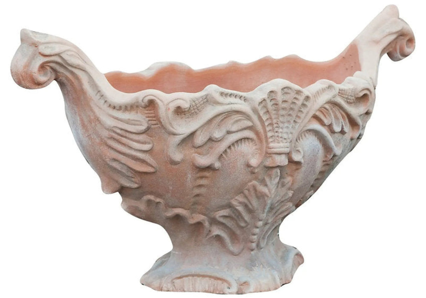 Tuscan Terra Cotta Planter Handmade in Italy - XL