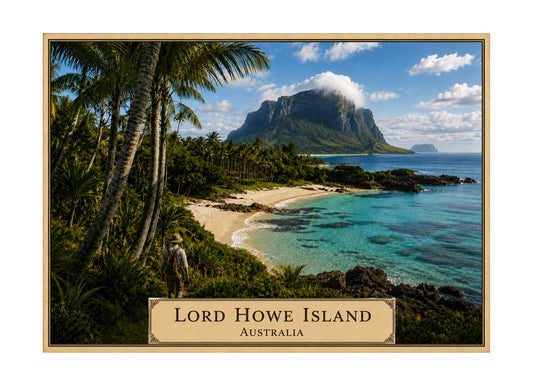 Lord Howe Island — Botanical Expedition Art Card