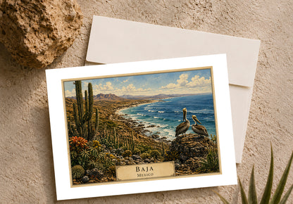 Baja — Botanical Expedition Art Card
