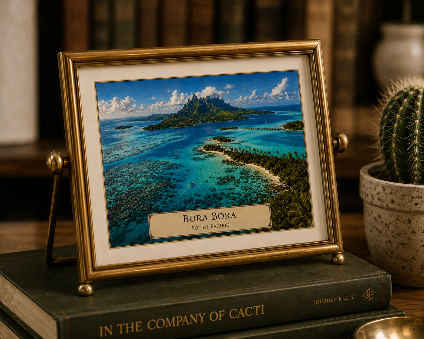 Bora Bora — Botanical Expedition Art Card