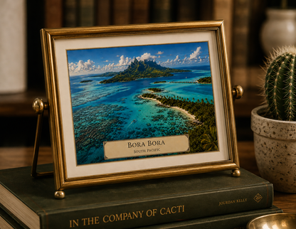 Bora Bora — Botanical Expedition Art Card