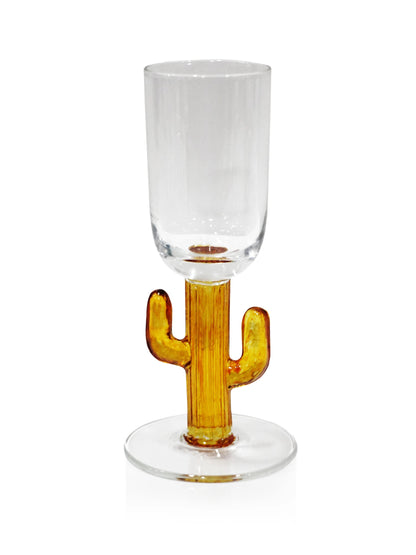 Cactus Shot Glass - Gold - Set of 4