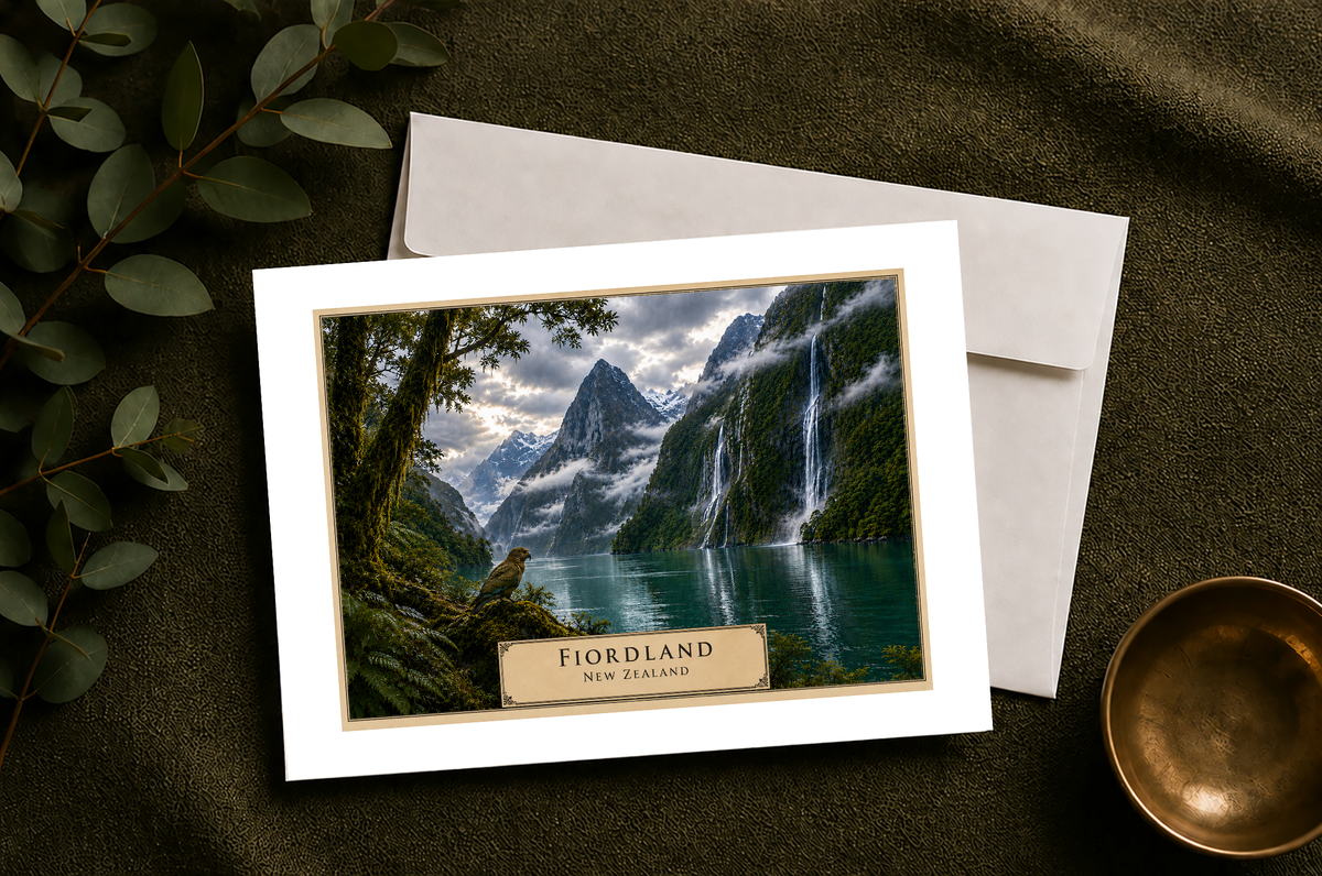 Fiordland — Botanical Expedition Art Card
