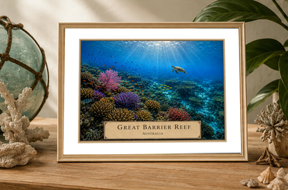 Great Barrier Reef — Botanical Expedition Art Card