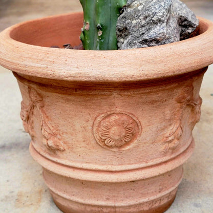 Tuscan Terra Cotta Planter - Large - Handmade in Italy