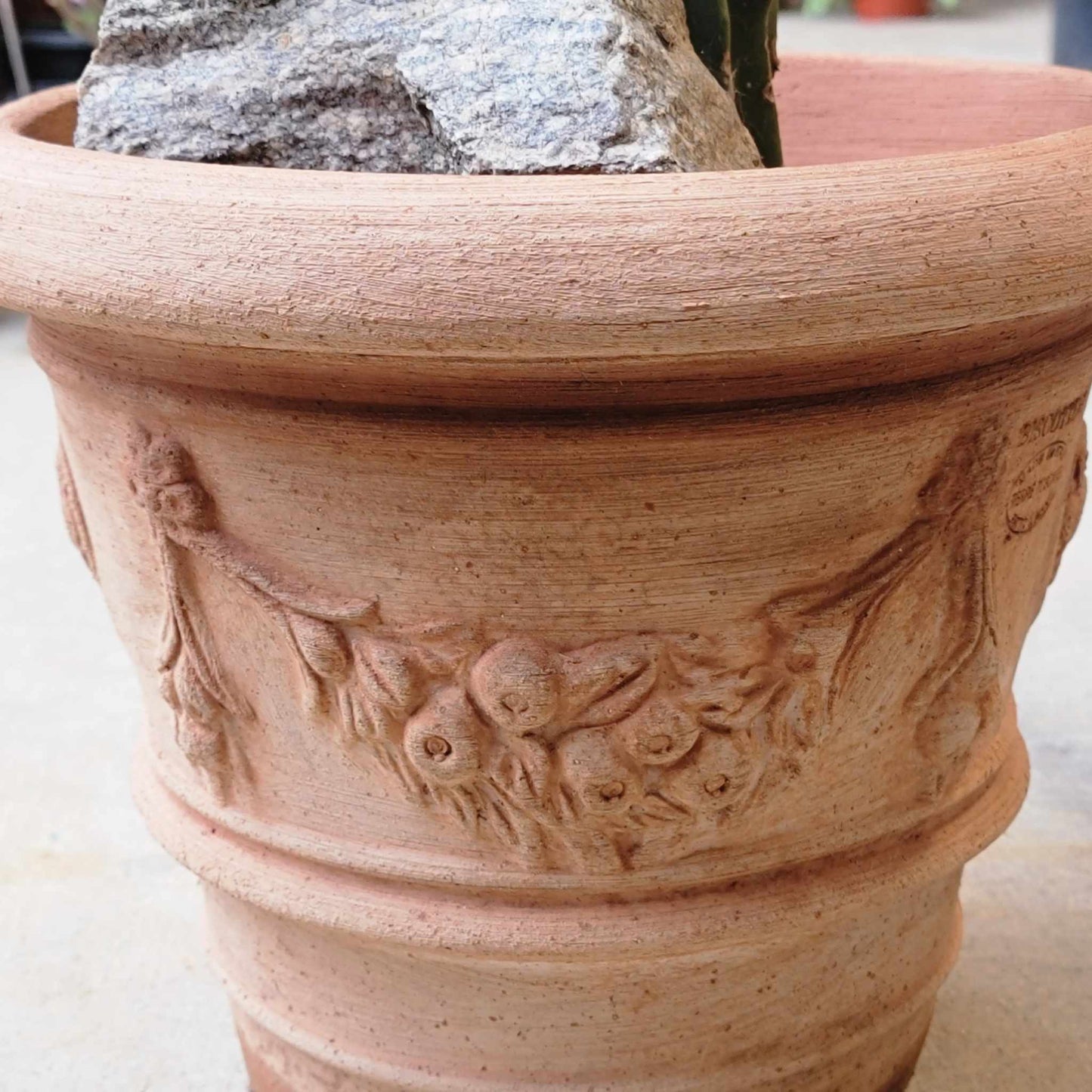 Tuscan Terra Cotta Planter - Large - Handmade in Italy