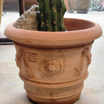 Tuscan Terra Cotta Planter - Large - Handmade in Italy