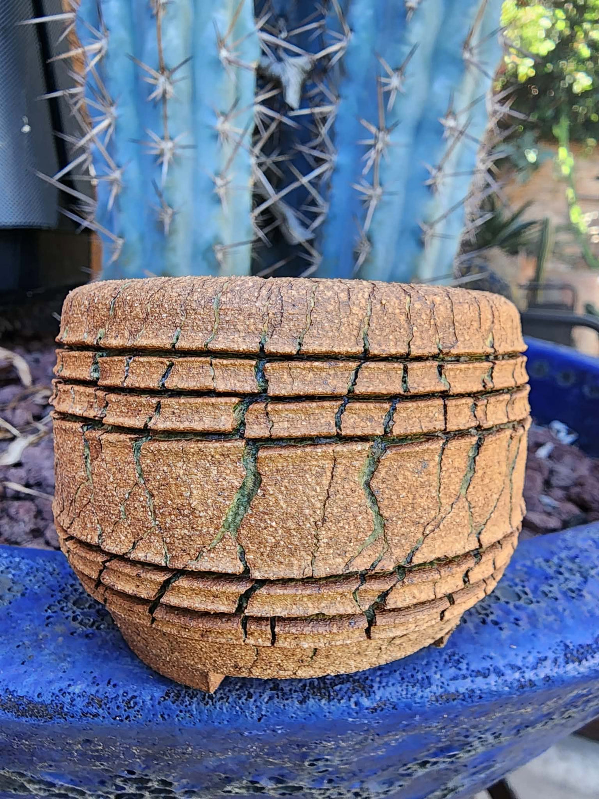 Handmade Pottery - After the Rain Planter No. 224