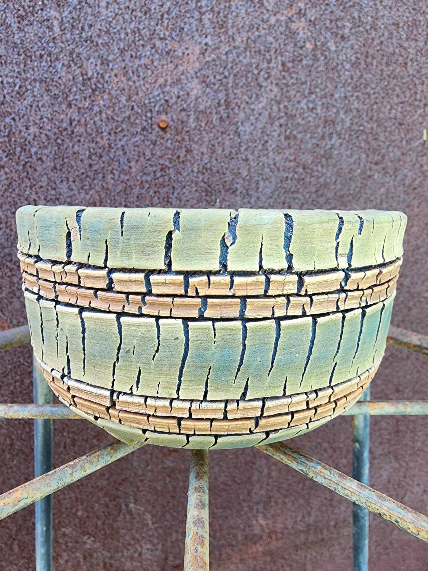 Handmade Pottery - Ancient Bark No. 211