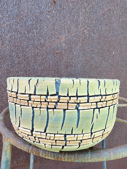 Handmade Pottery - Ancient Bark No. 211