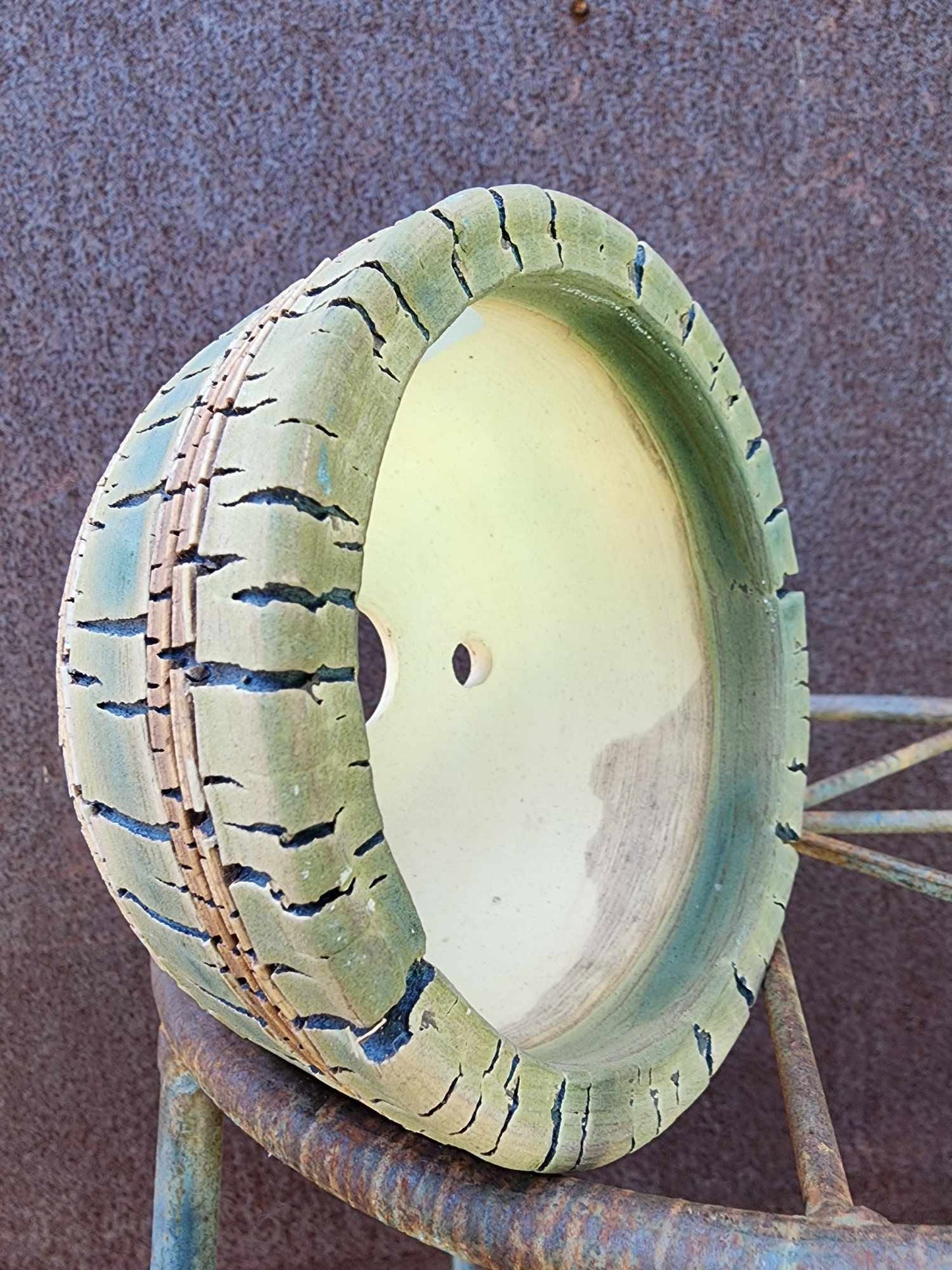 Handmade Pottery - Ancient Bark No. 211