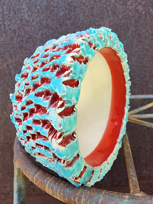 Handmade Pottery - Copper Oasis No. 210
