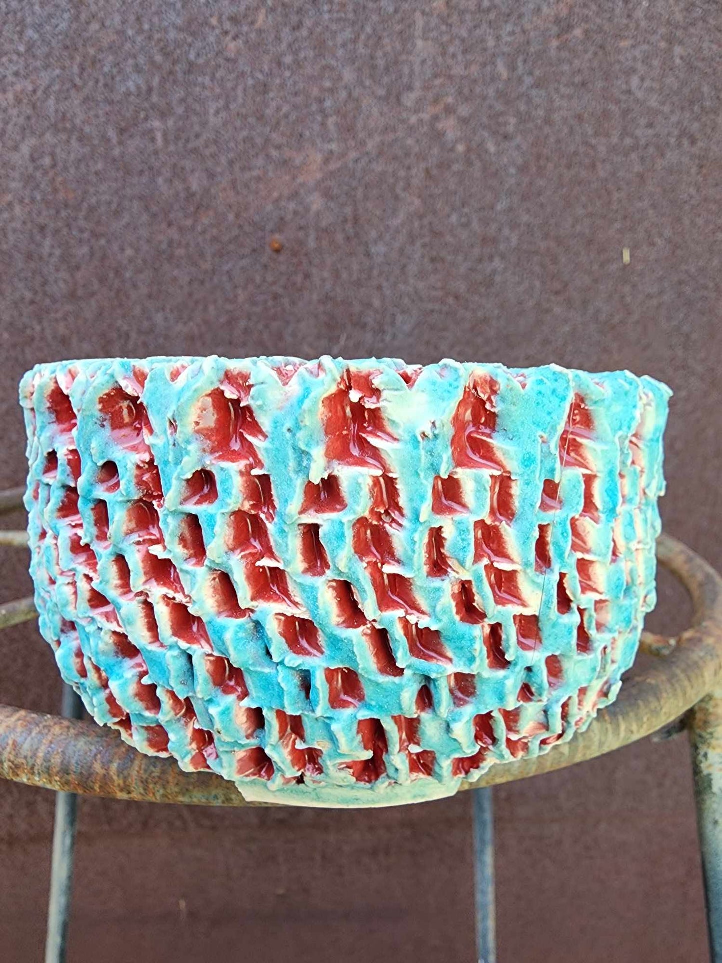 Handmade Pottery - Copper Oasis No. 210