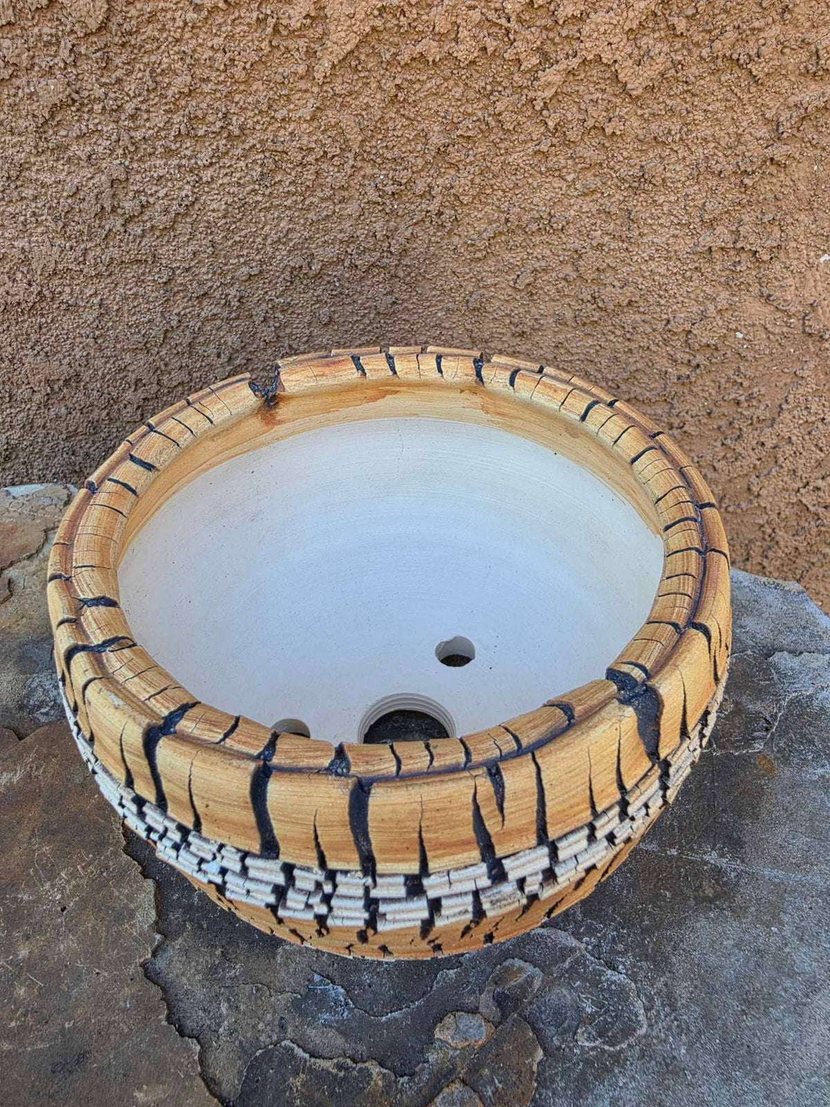Handmade Pottery - Desert Birch Vessel No. 233