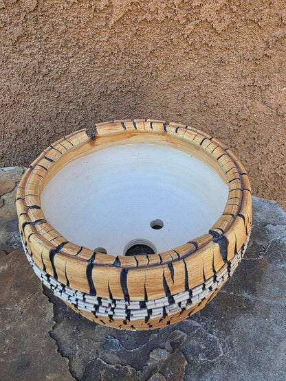 Handmade Pottery - Desert Birch Vessel No. 233