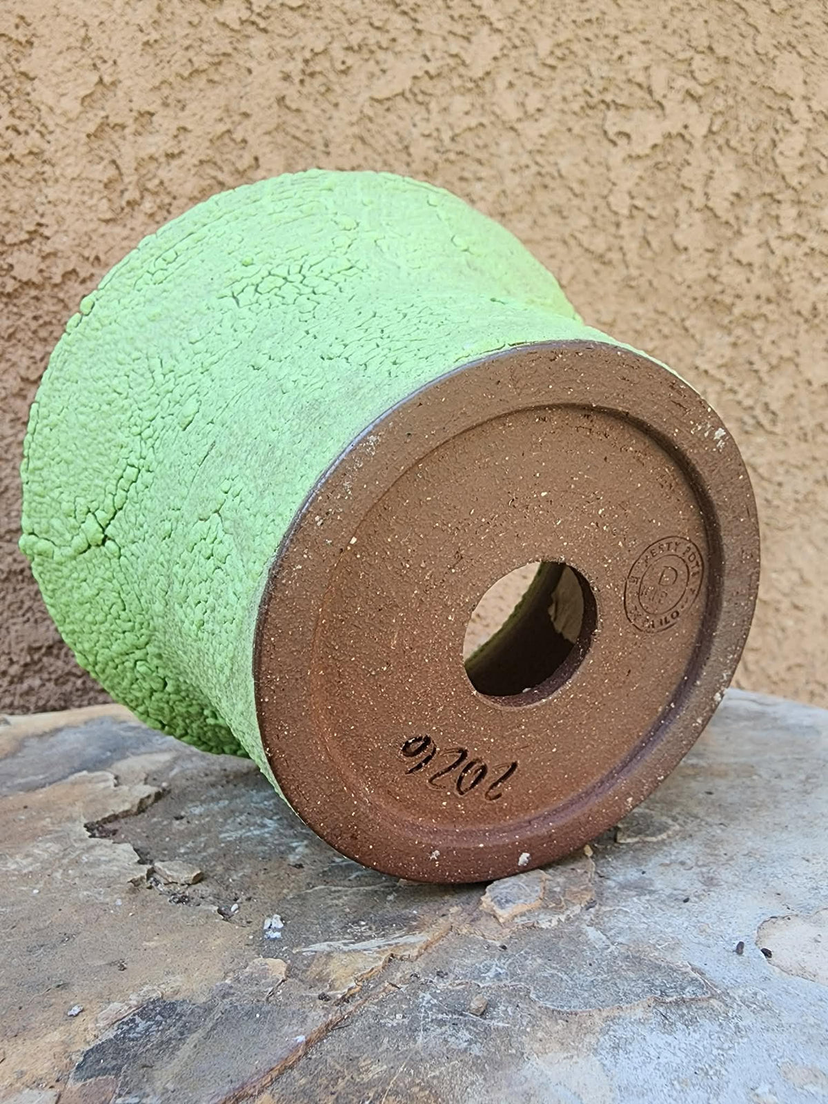 Handmade Pottery - Desert Lime Planter No. 223