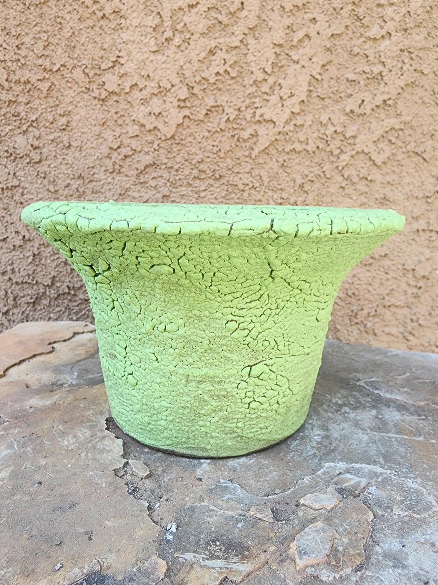 Handmade Pottery - Desert Lime Planter No. 223