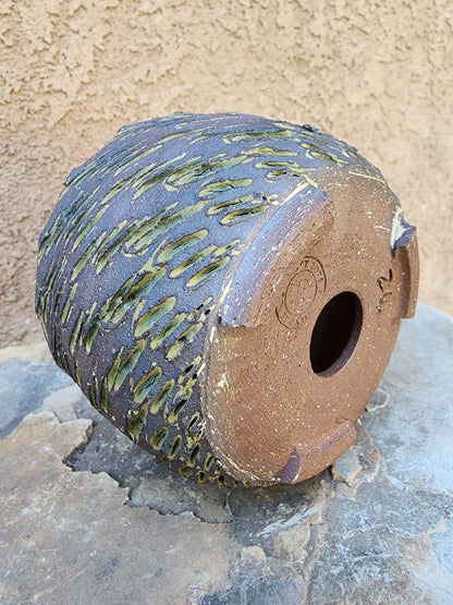 Handmade Pottery -Golden Fault Basin No. 227