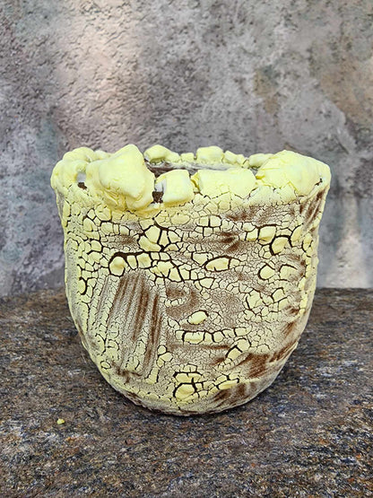 Handmade Pottery — Moon Crater Vessel No. 164