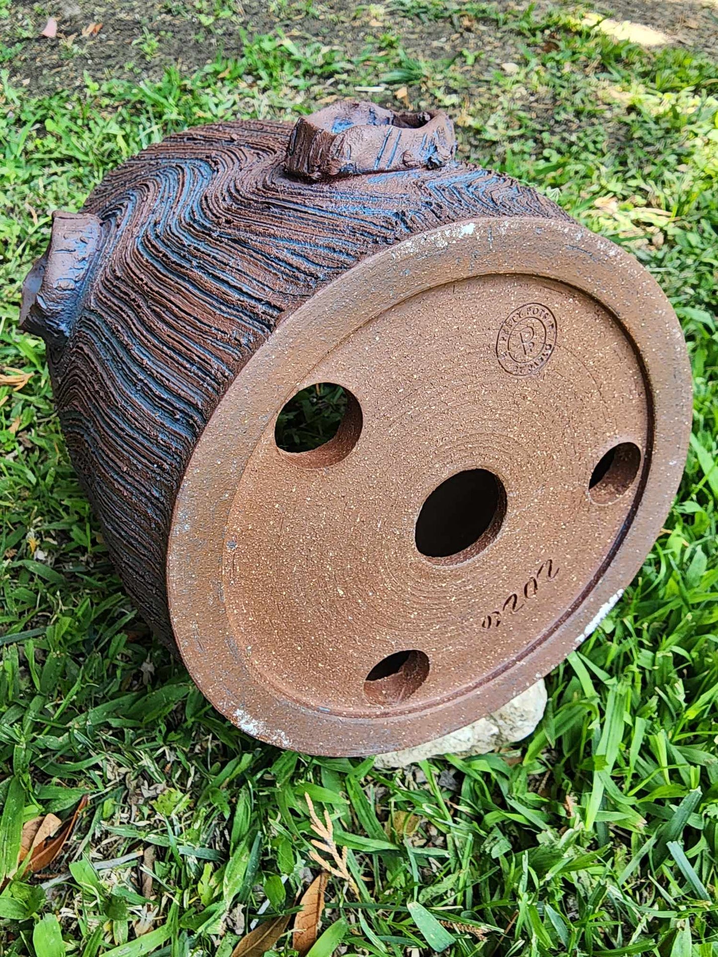 Handmade Pottery -Petrified Current Vessel No. 173