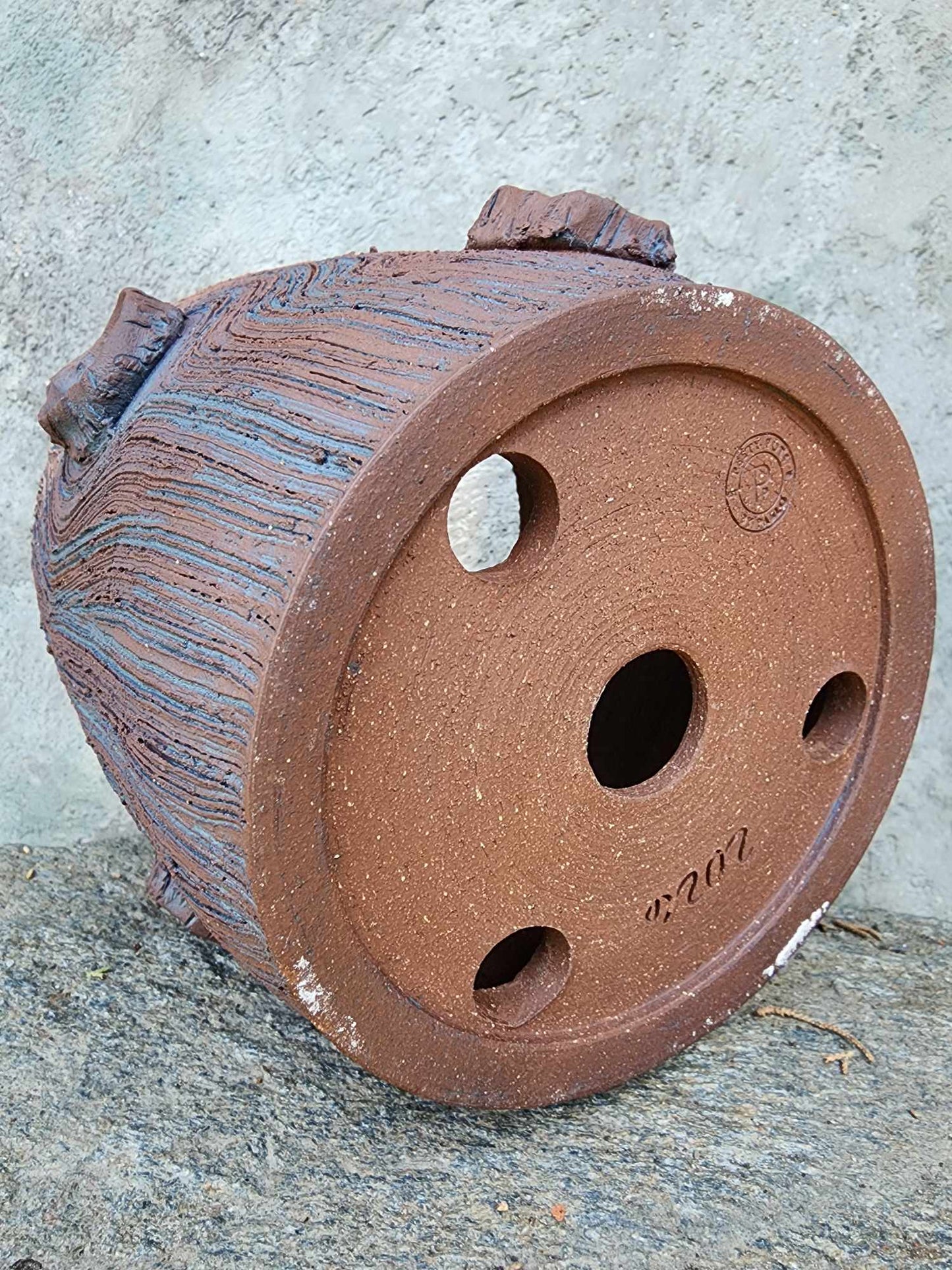 Handmade Pottery -Petrified Current Vessel No. 173