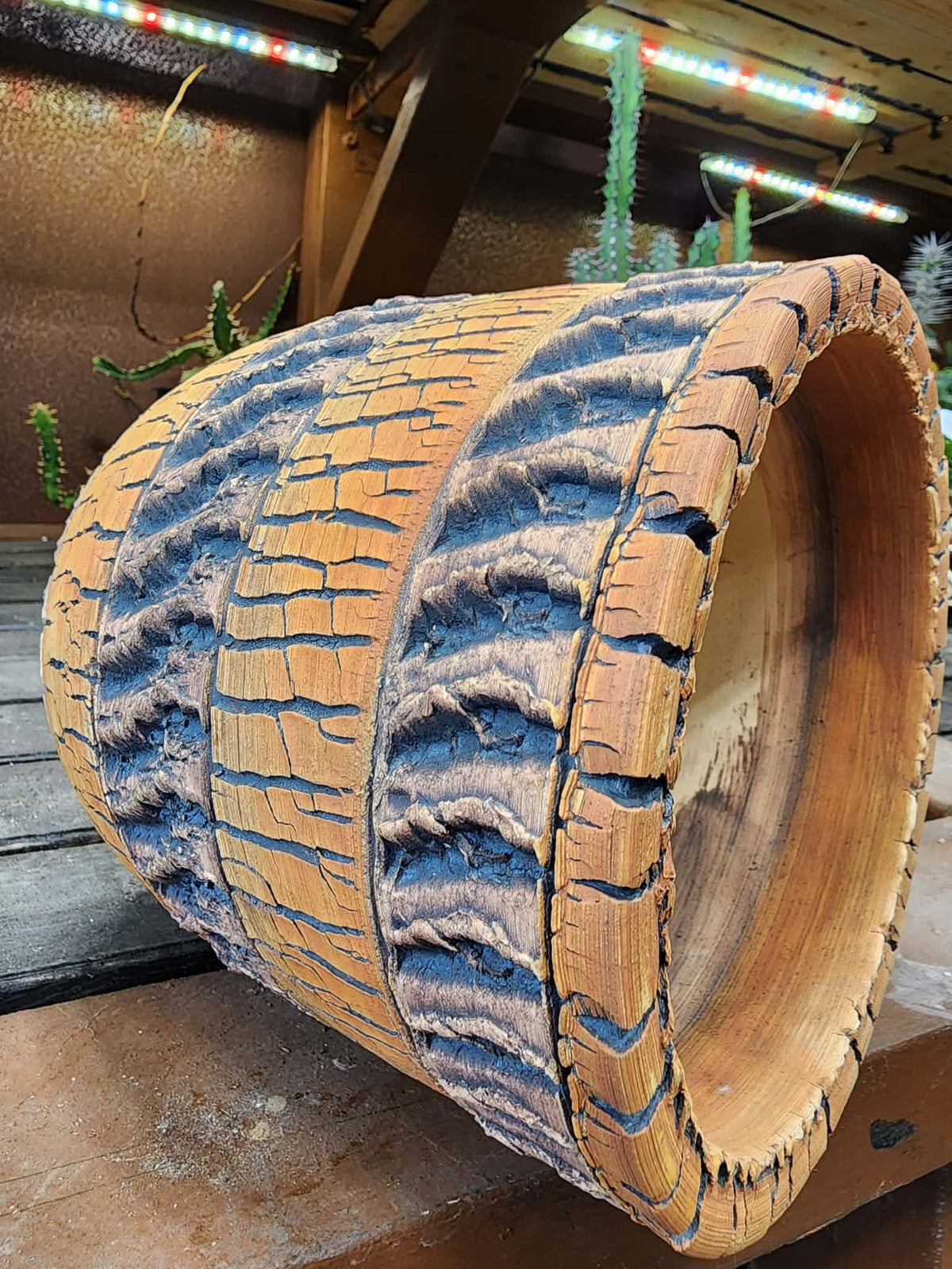 Handmade Pottery -Stratified Earth Vessel No. 225