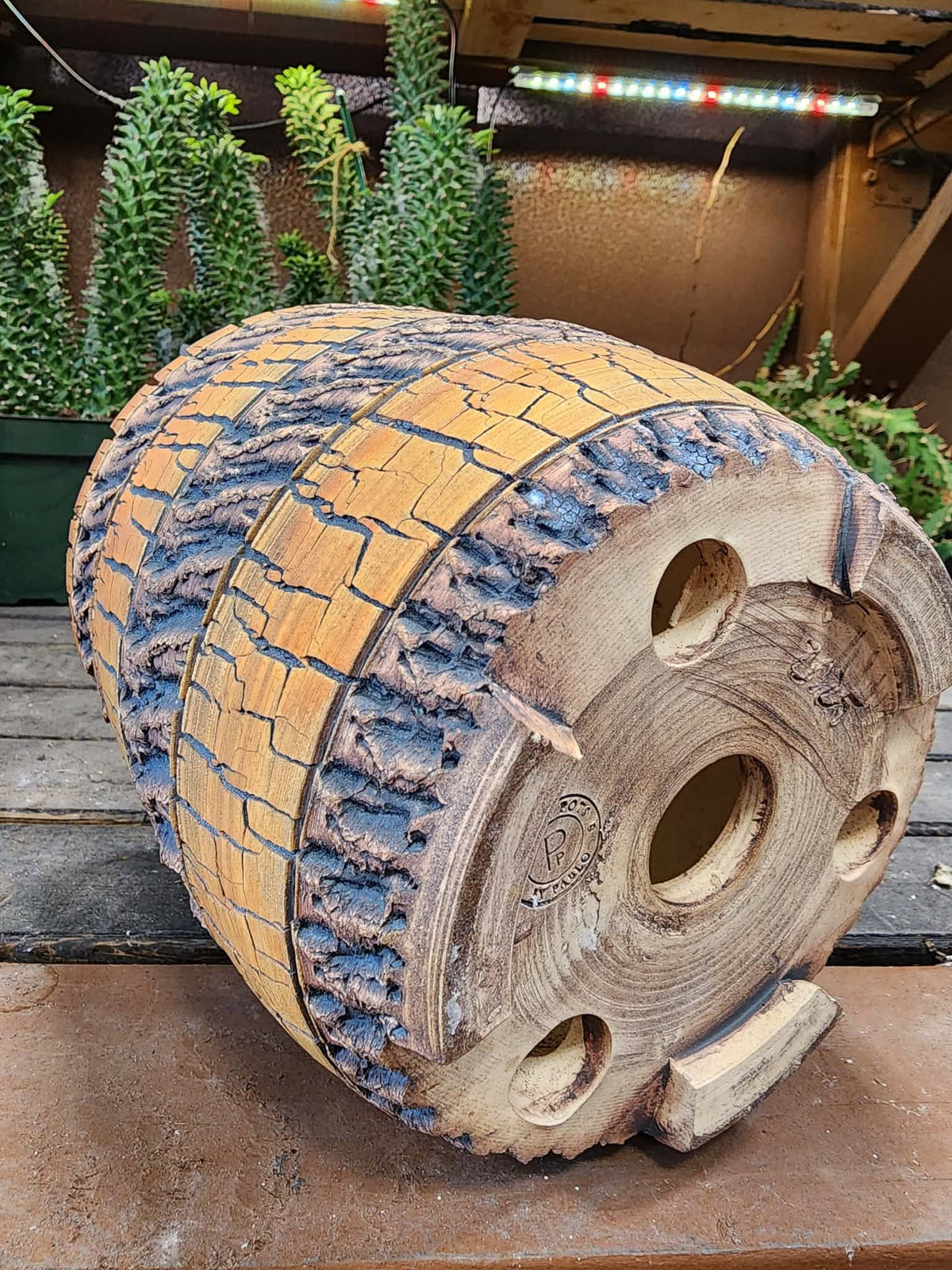 Handmade Pottery -Stratified Earth Vessel No. 225