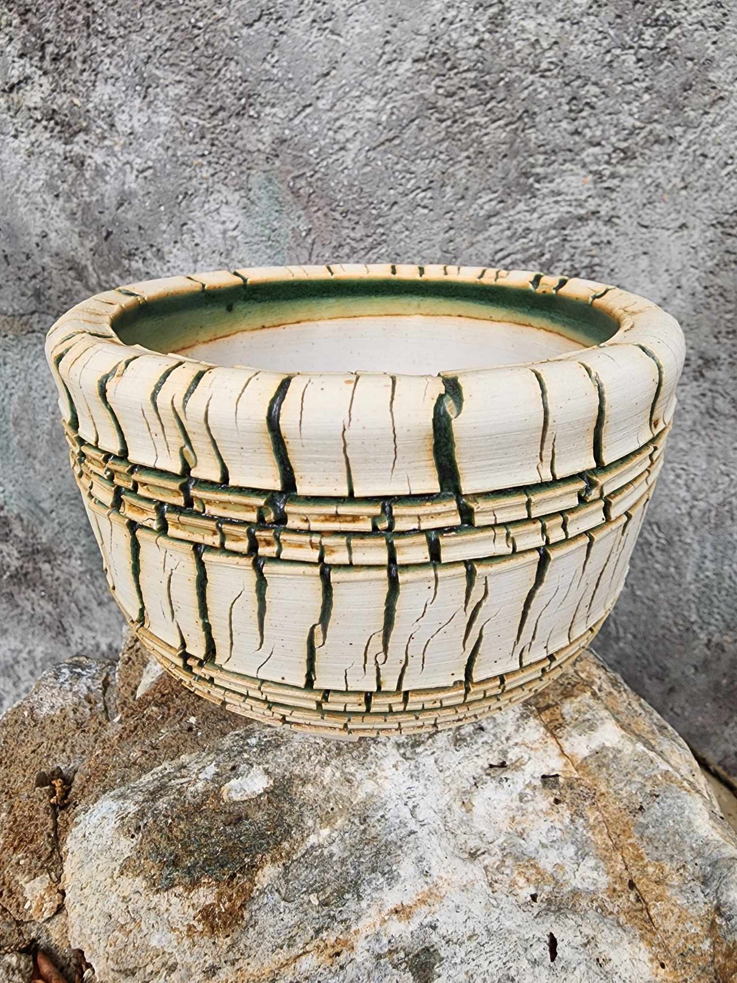 Handmade Pottery - Tectonic Vessel No. 158